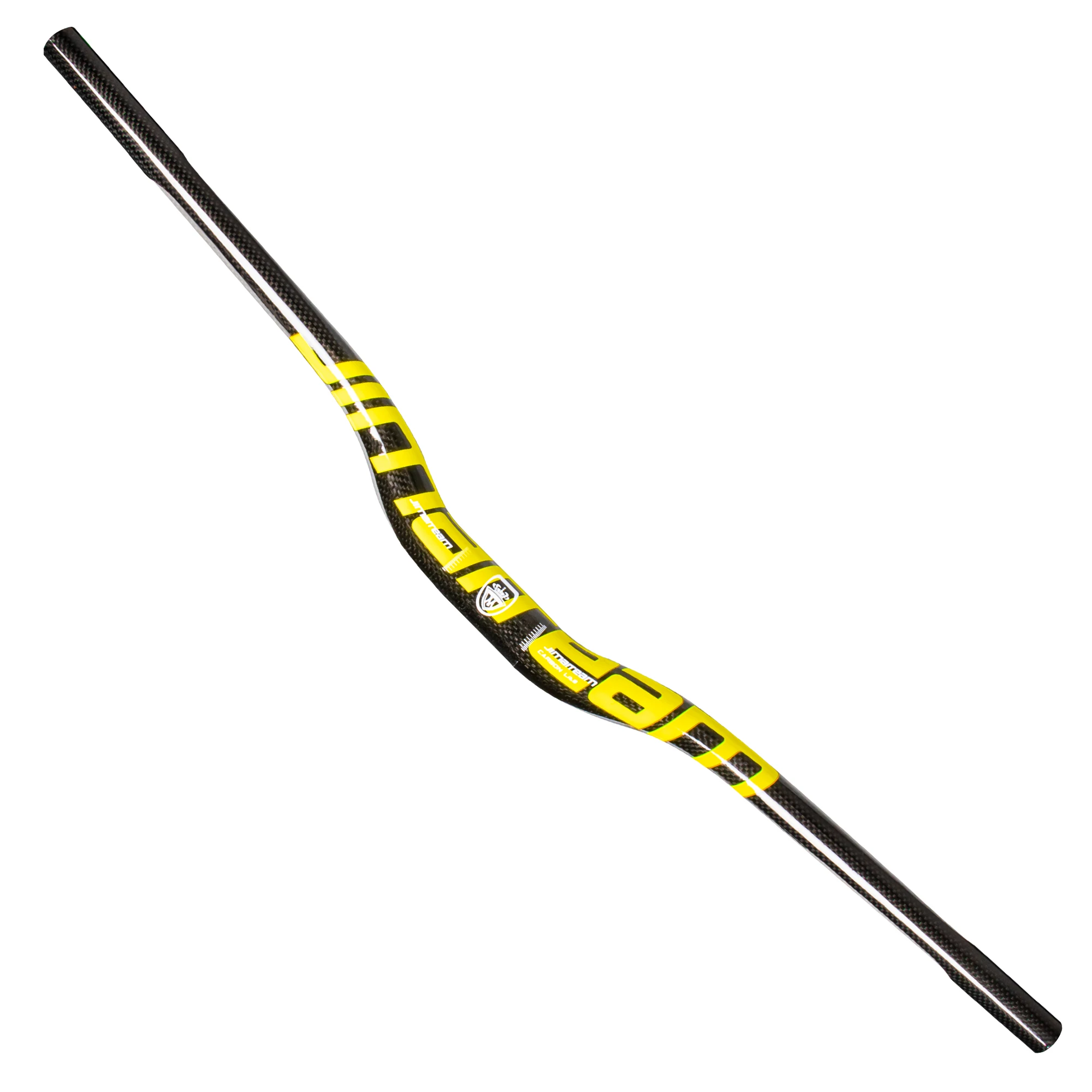 

JIMAITEAM Mountain Bike Carbon Bend Handlebar Diameter 31.8mm 3K Glossy Cheap MTB Bicycle Carbon Rise Handlebar