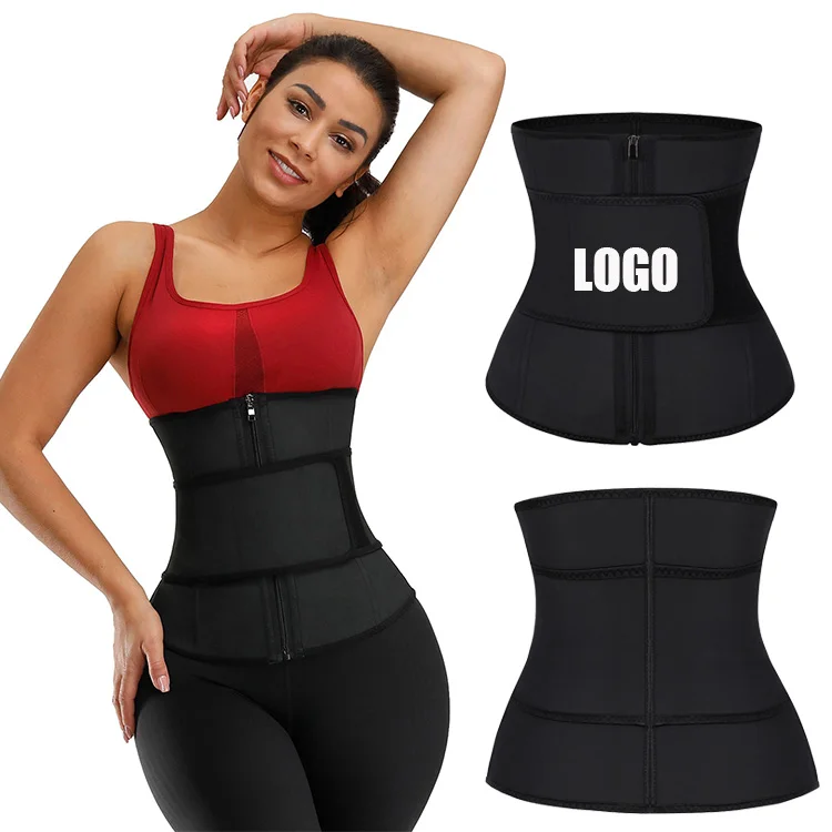 

HEXIN Wholesale in stock Underbust Corset Body Shaper Trimmer slimming Belt slimming Women Latex Waist Trainer