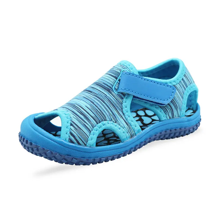 

Convenient Wear Design Multi-Color Custom Summer Wear Little Kids Sandals And Shoes, Purple, green, blue, black, pink, grey