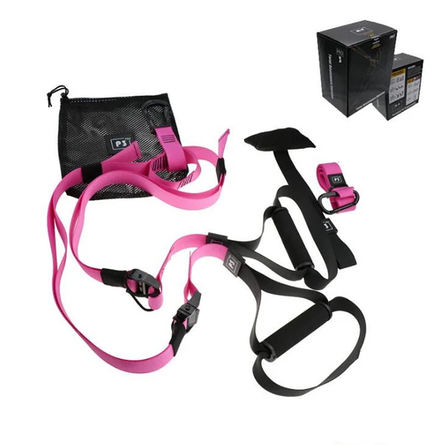 

Home Fitness Customized Logo Resistance suspension Straps Nylon Material Multi-function trainer, Color can be customized
