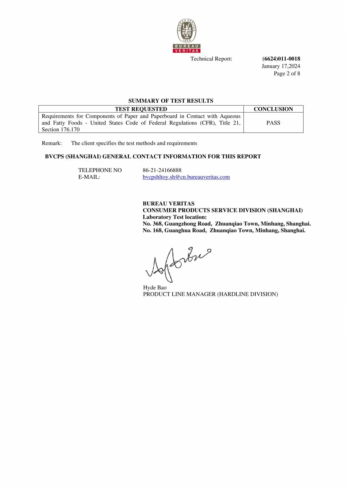 FDA 21 CFR 176.170