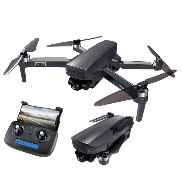 

Newest SG908 Drone 5G 4K HD Camera Drone 3-Axis Gimbal Wifi GPS FPV Profesional Dron 50X Foldable Quadcopter distance 1.2km, Black