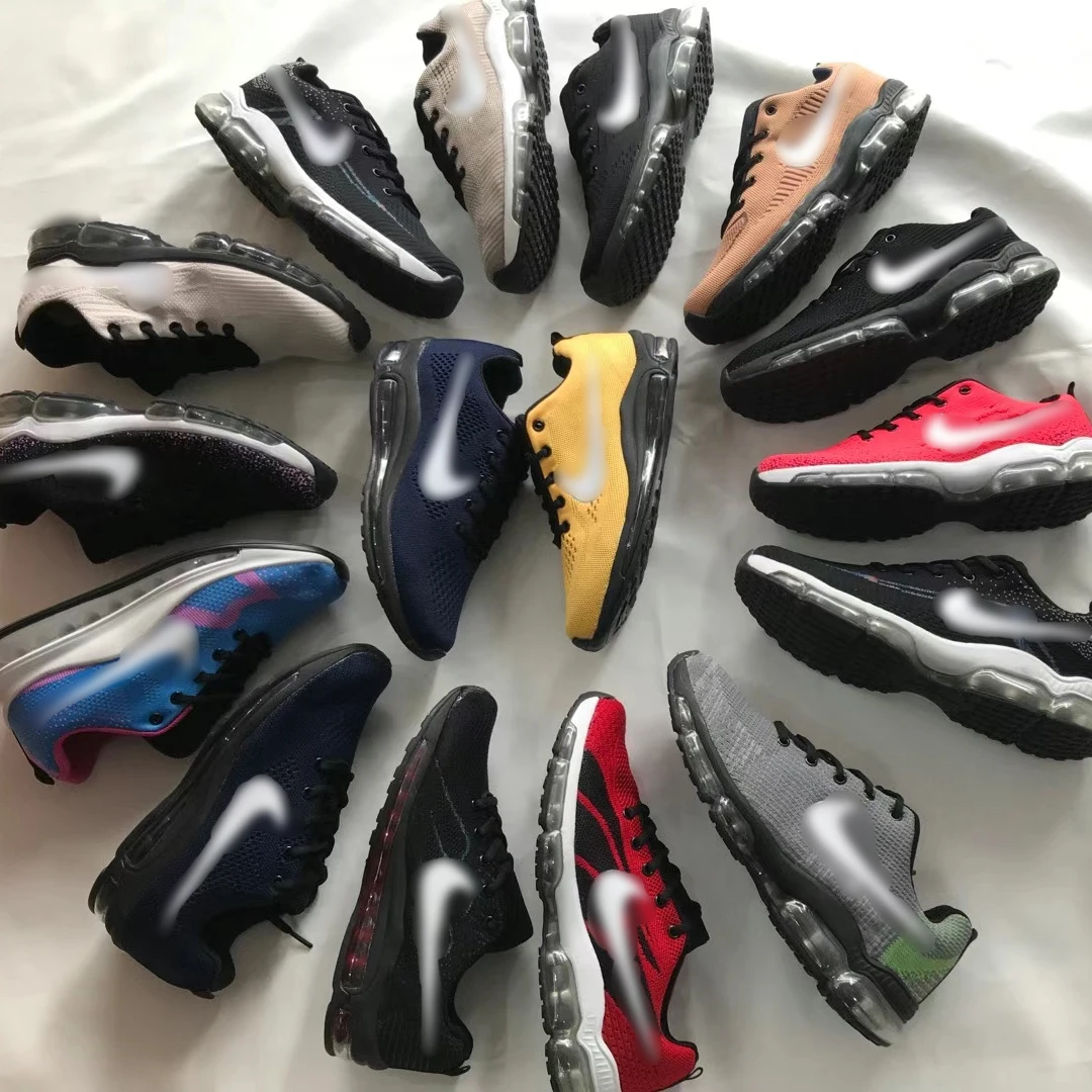 

New arrival wholesale high quality air pod second hand used branded running sports shoes on stock for men in original