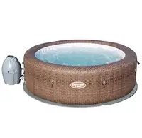 

Bestway 54175 Lay Z Spa S.T Moritz inflatable swimming spa pool with heater 71 x 26 Inch