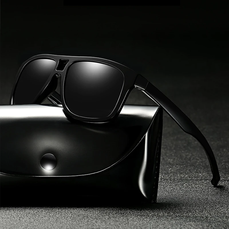 S8240 Classic black sports driving outdoor polarised sunglasses for male and female