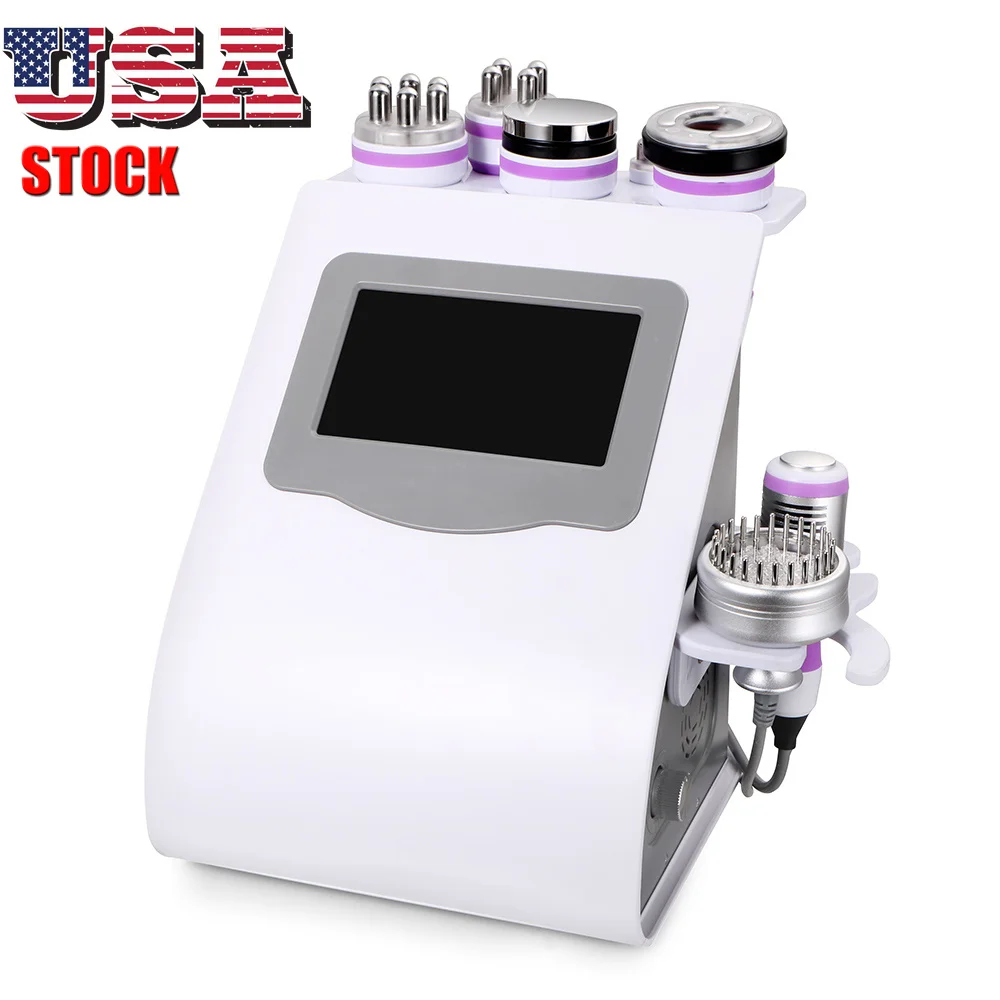

8 IN 1 40K Unoisetion Cavitation Radio Frequency Vacuum suction Cold Photon Micro Current fat burning machine