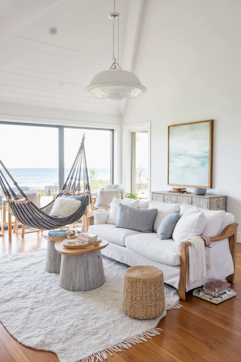 Multi-functional furniture for small beach homes