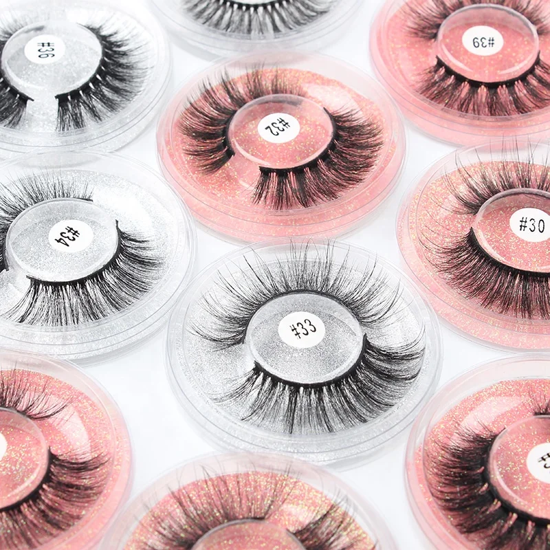 

Premium Quality Natural Eyelashes Lashes Faux Mink Strip Eyelash False Eyelashes
