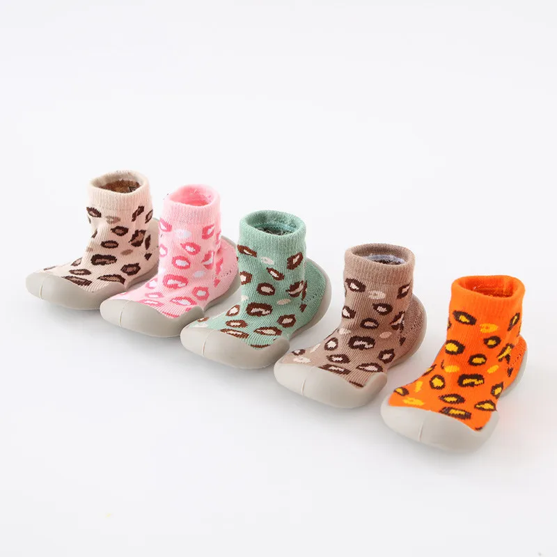 

Baby Socks With Rubber Soles Children Toddler Shoes Socks Cotton Baby Boy Girls Sock Shoes Newborn Anti Slip, Custom color