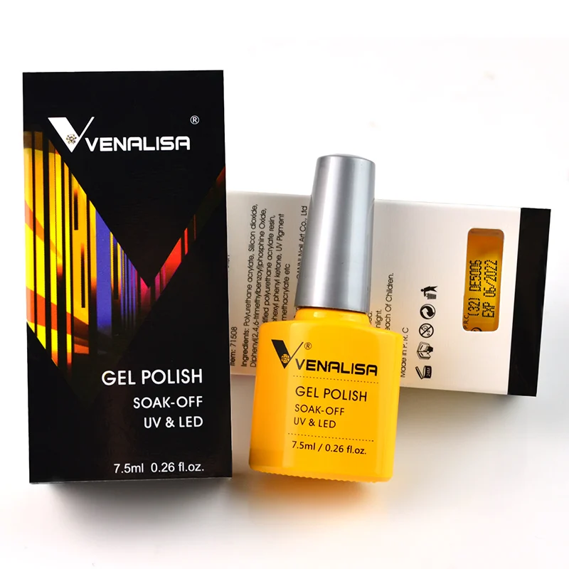 Newest Nail Art Design Manicure Venalisa 60 Summer Color Soak Off Nail