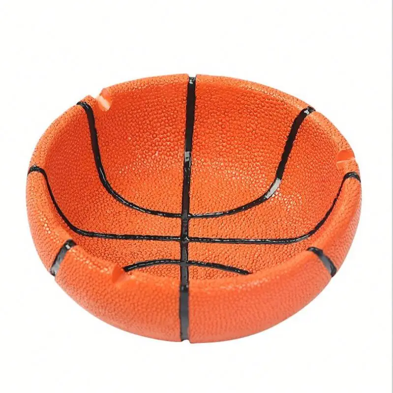 

Creative Basketball Football Ashtray Resin Ashtray, As pic show