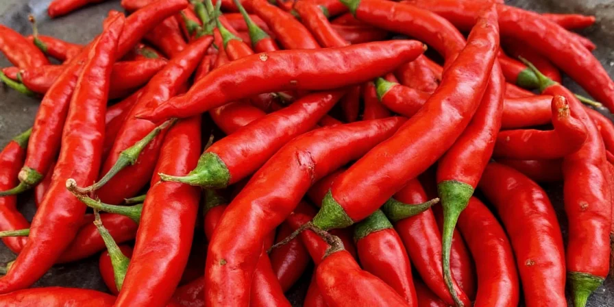Street food market in Peru with spices and local ingredients