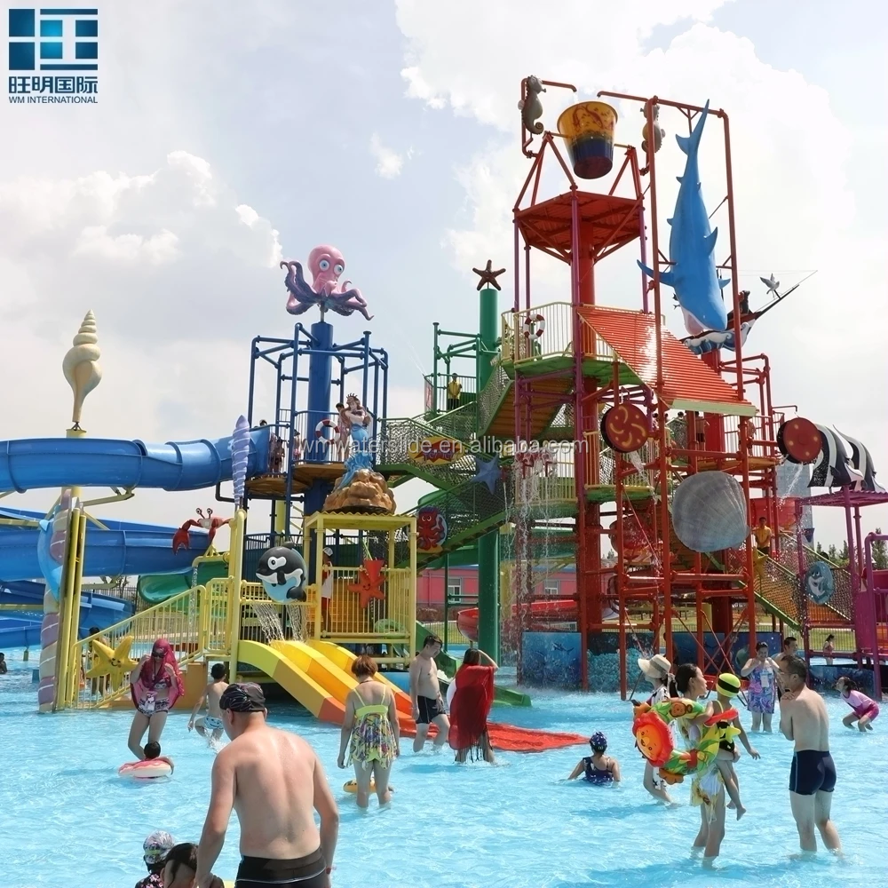 New Design Aqua House With Multi Water Slides For Sale - Buy Aqua House ...