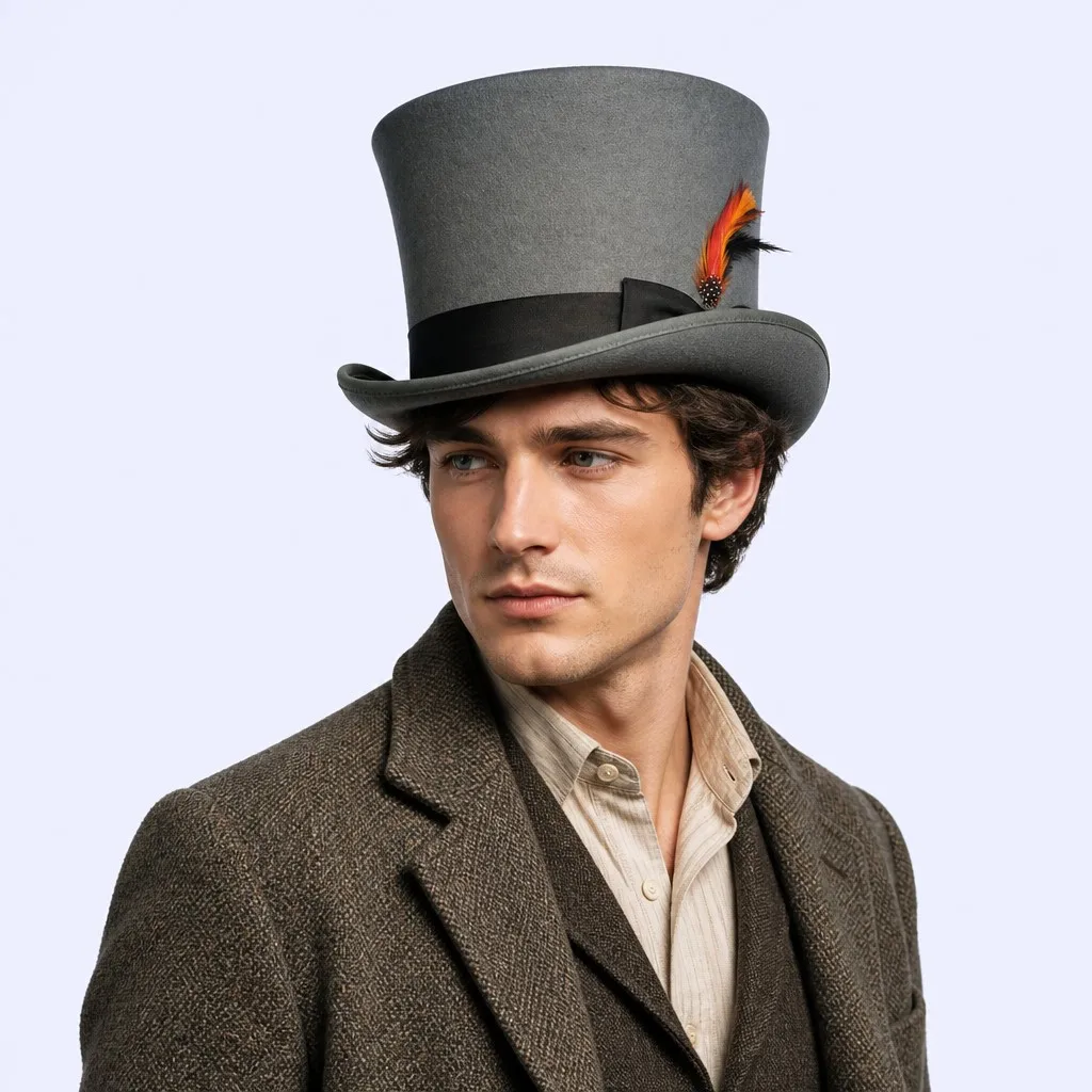 Casual Tweed Heritage Outfit Portrait
