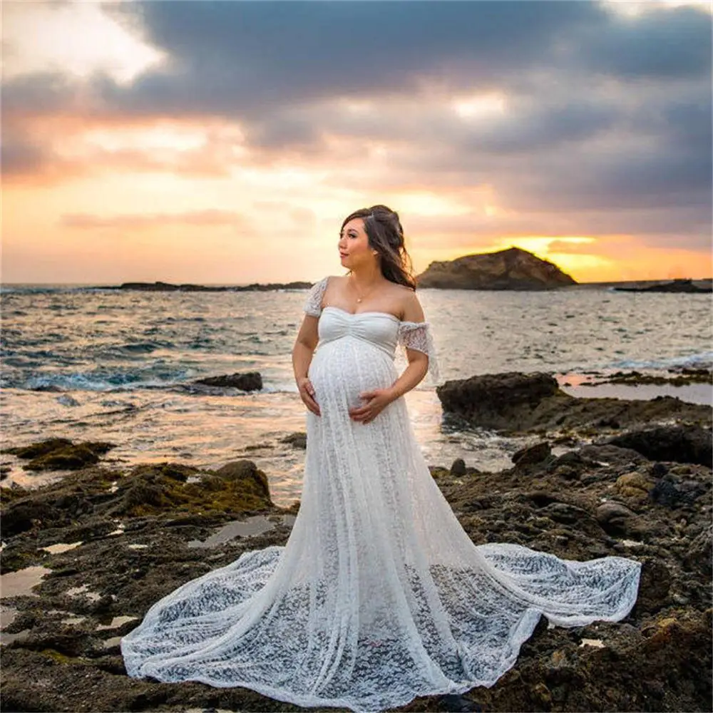 

Photography Chiffon pregnant fashion plus size casual evening vestidos para embarazadas maternity dresses
