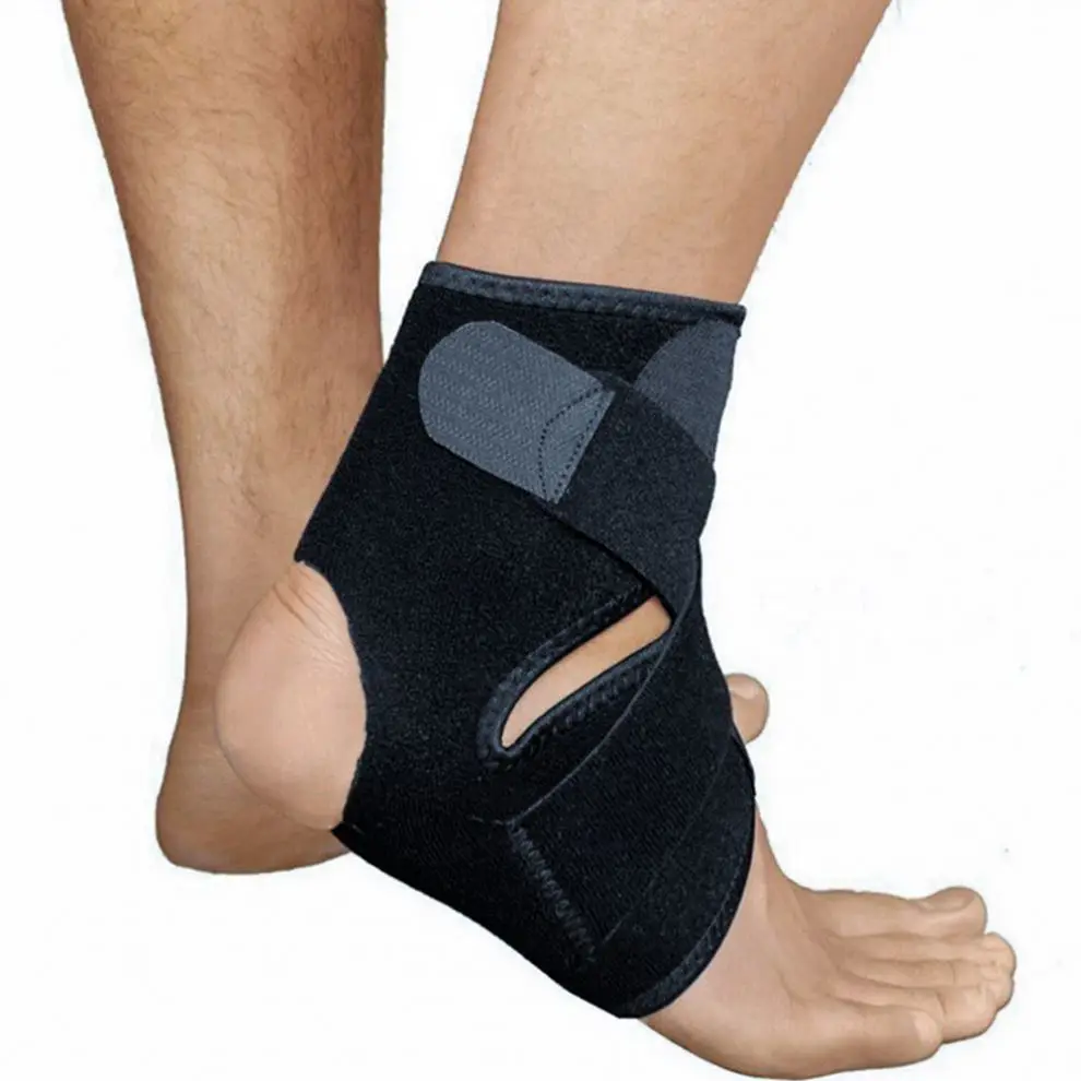 

Oem neoprene ankle guard Neoprene ankle brace ankle straps for fitness training, Black