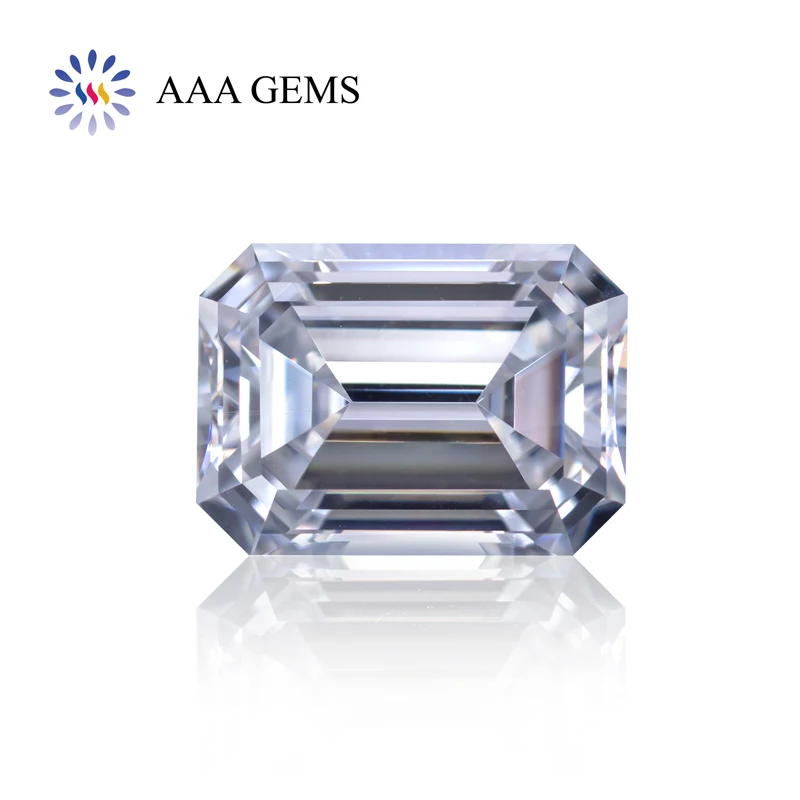 

AAA Gems Colorless Loose Moissanite Wholesale Moissanite Stone Emerald Diamond Emerald Moissanite