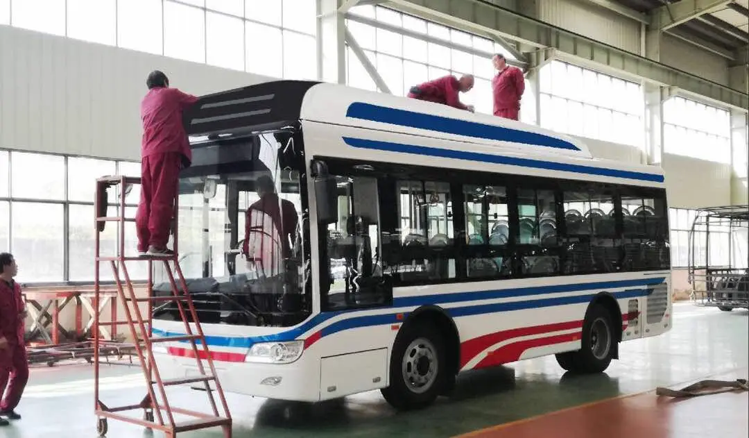 
SYP SH6150NG 10 meter 45 seat diesel CNG city bus 