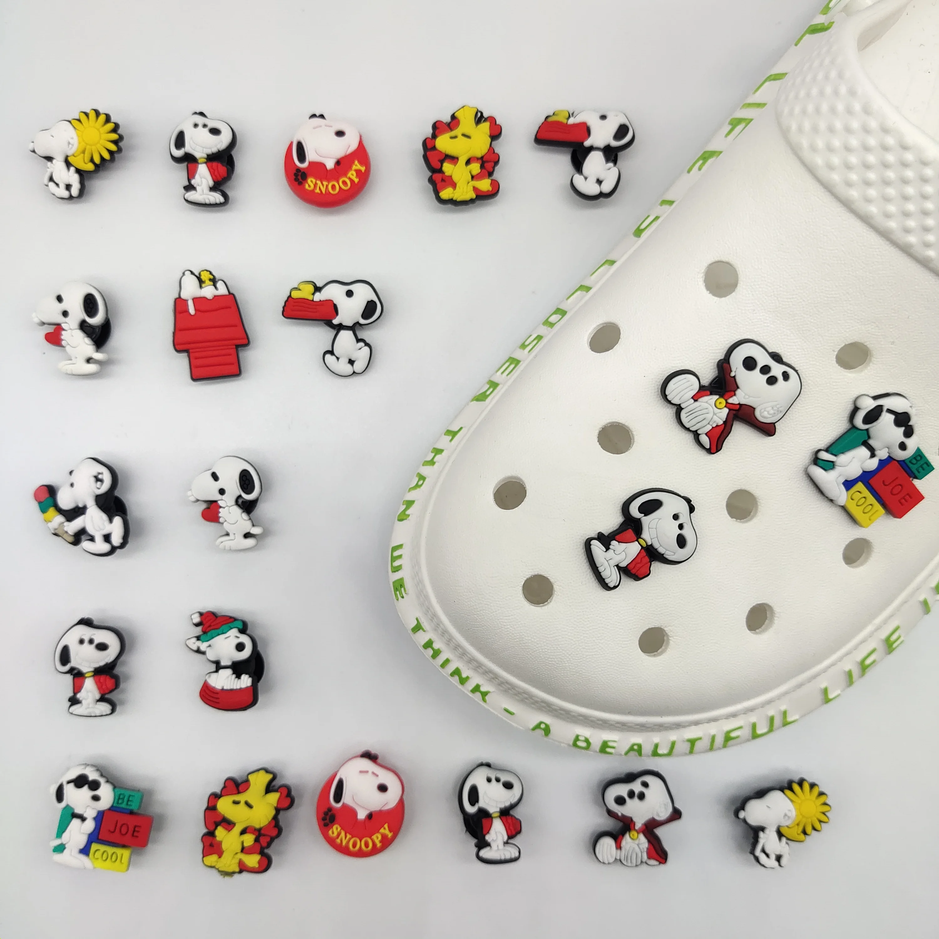 

2022 The factory wholesale cartoon custom DIY shoe croc charms pvc soft Shoe decoration As a gift for the child party