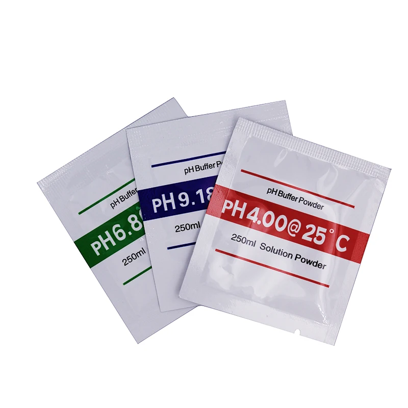 20pcs 4.00 6.86 PH Buffer Powder for PH Meter Measure Calibration Solution BI672 