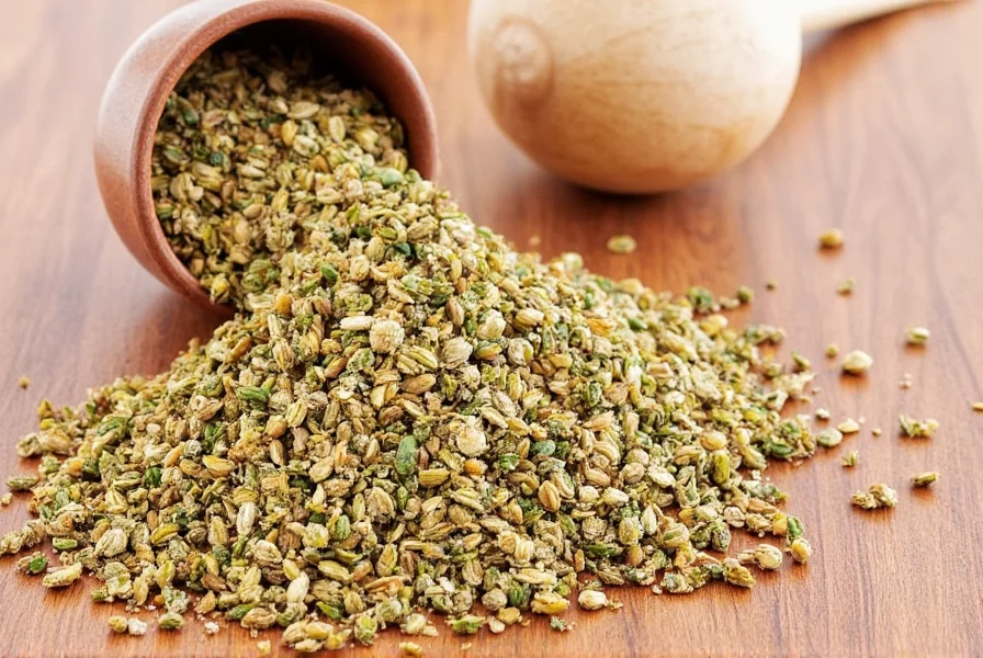 Herb Shelf with Dried Savory