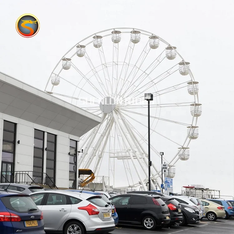China Factory Supplier Big Amusement Equipment Ferris Wheel Ride Theme Park Games Machine Double Side Light Ferris Wheel.jpg