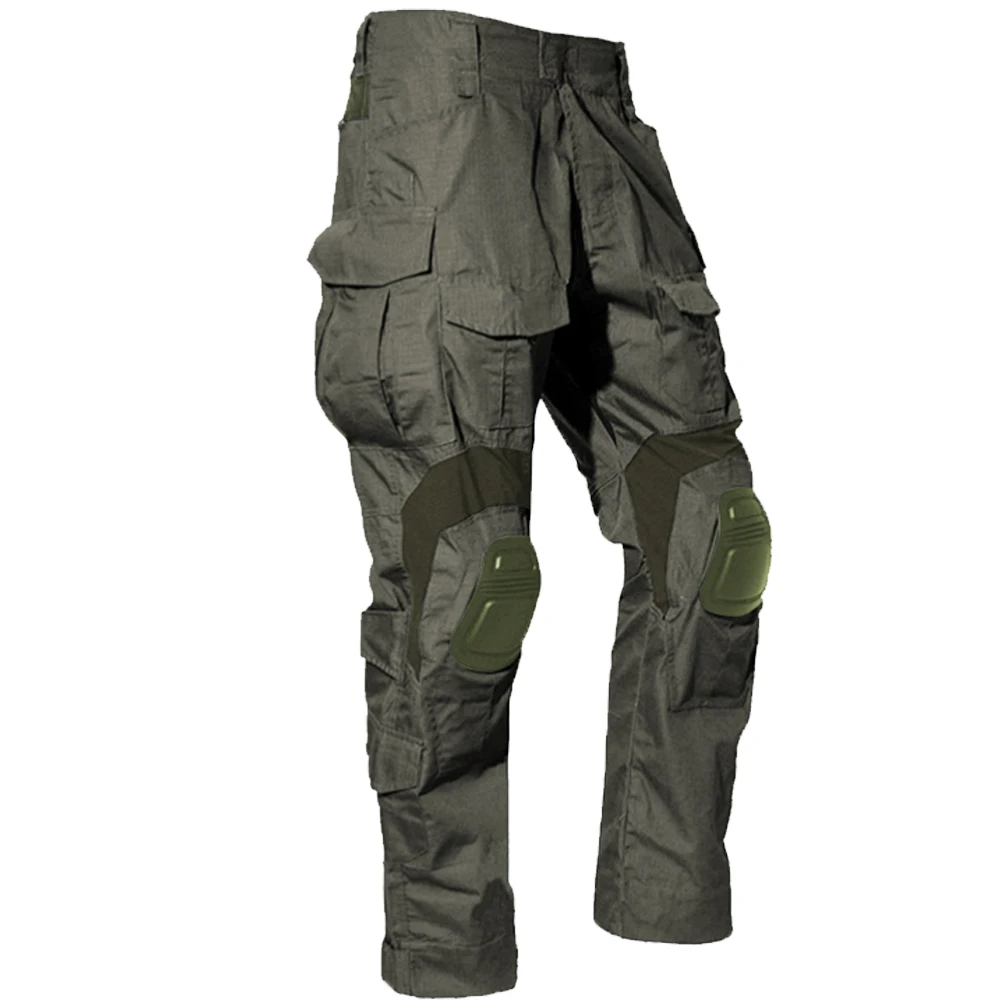 

SABADO Hot Sale Men's Tactical Pants Rip-stop Multi-purpose Cargo Pockets Pants Military Combat G3 Pants Trousers