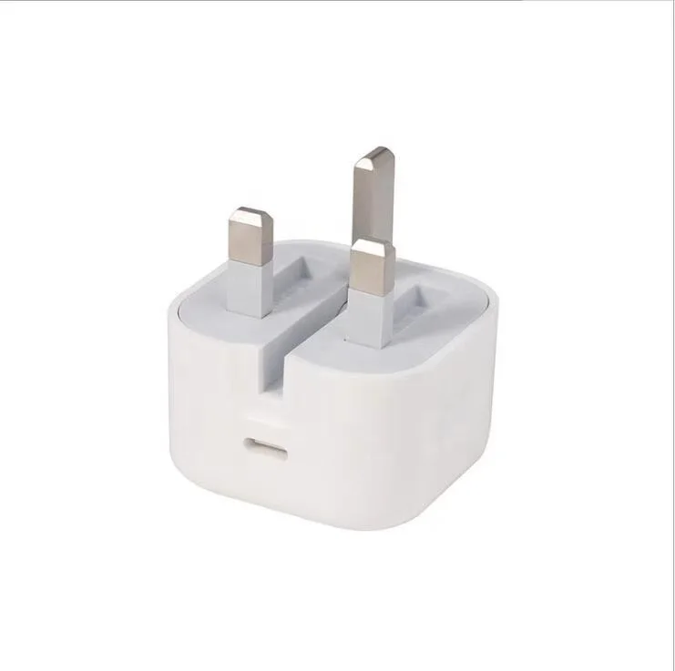 

For apple 20wPD quick Charging mobile phone charger with super quick charging Type-C port mobile phone charging head, White