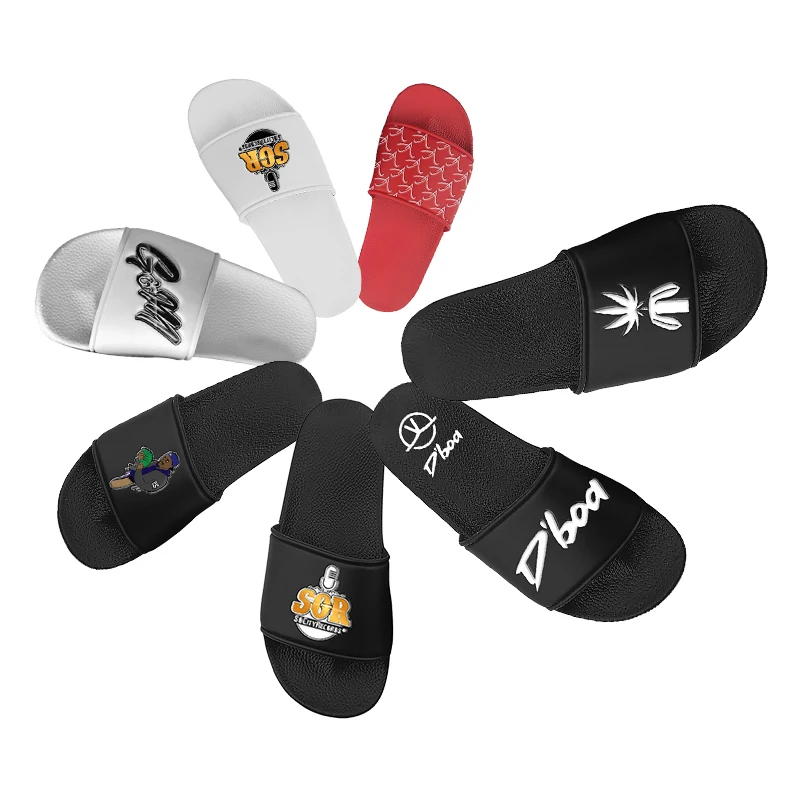 

New Design Fashion Women's Slippers Large Size Summer Ladies Slippers Custom Logo Slides Slippers, Customized color