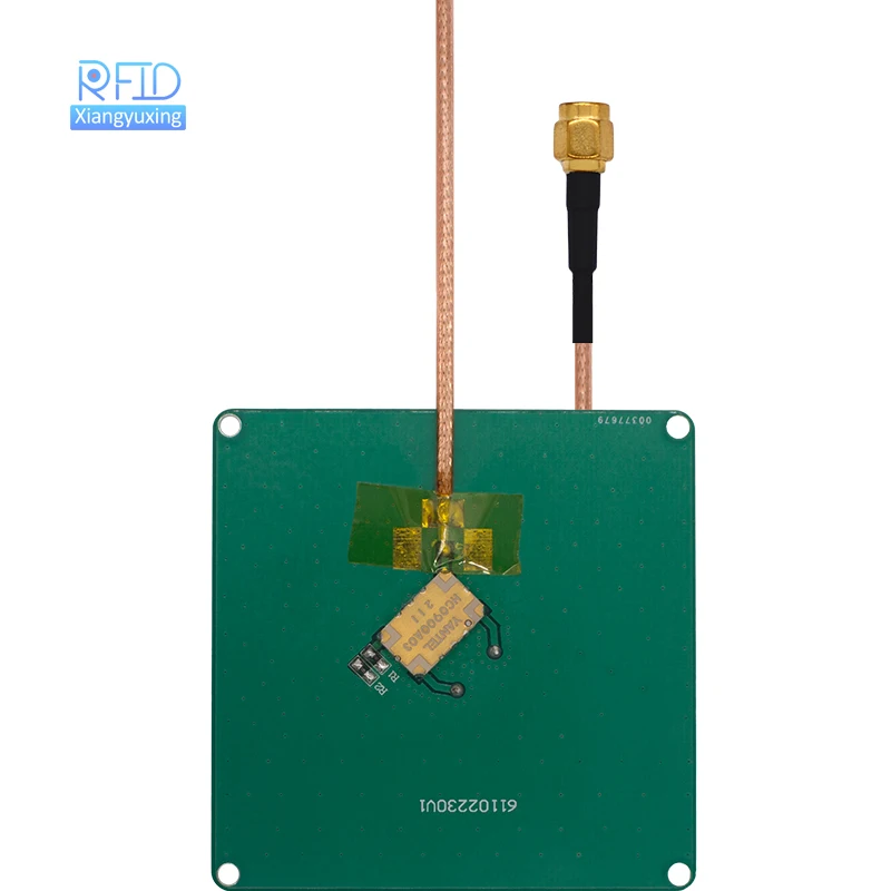 

UHF RFID 915 mhz high-gain Ceramic Antenna 70*70mm 3dBi Passive UHF reader antenna