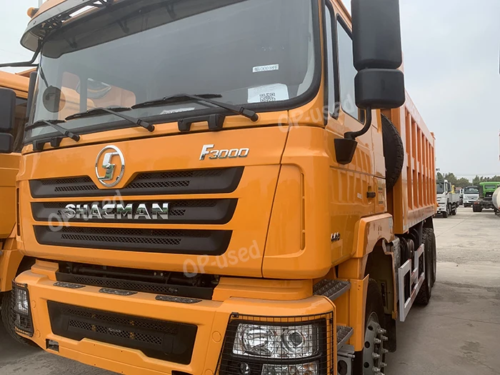 used shacman dump truck 