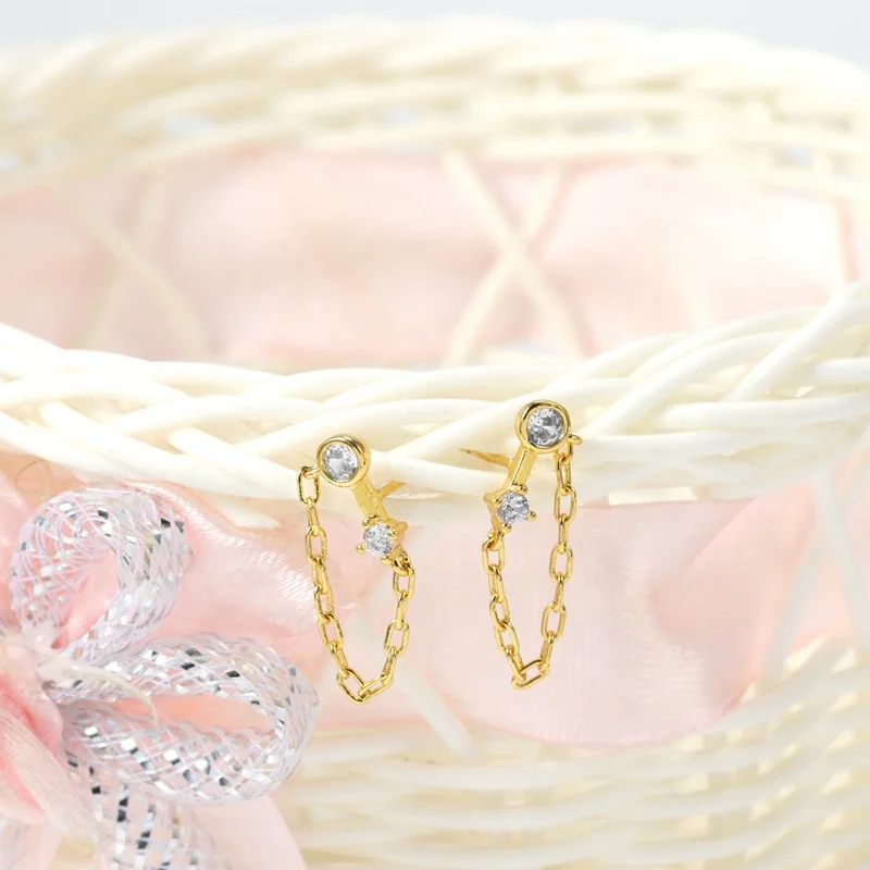 

New Arrival Cool Style Earrings Chain link Popular Earrings Online For Selling