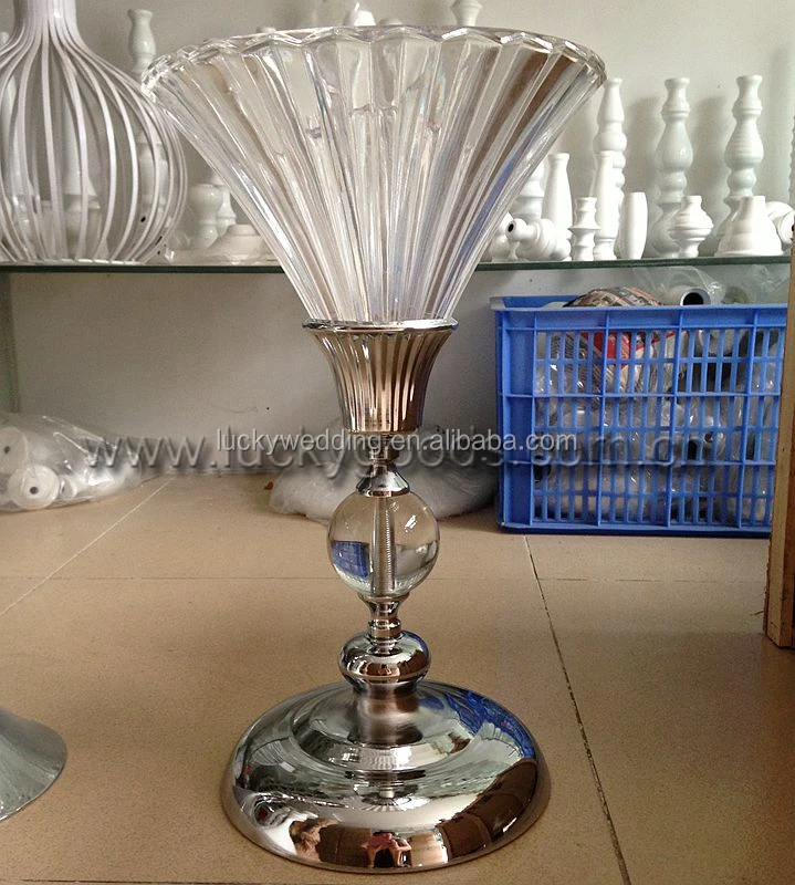 Ldj757 Light Gold Personalized Metal Flower Vase Stand For Wedding Centerpieces Buy Gold Metal