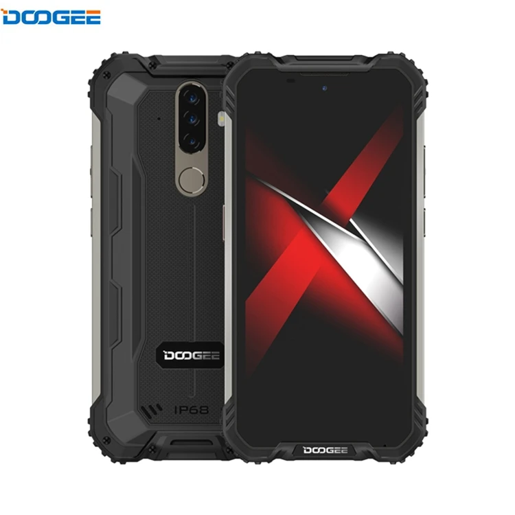 

Original DOOGEE S58 Pro Mobile Phones IP68 Waterproof Fingerprint Identification 6GB+64GB 5.7 inch Android Smartphones