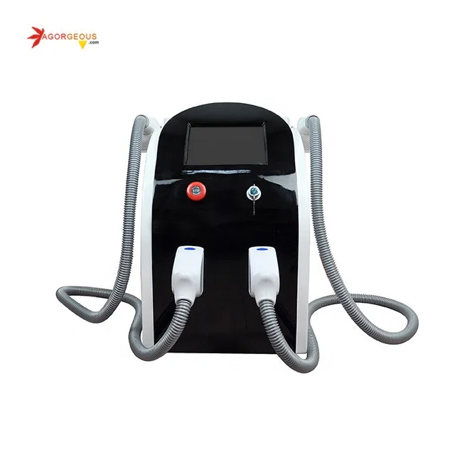 

2022 newest 2 in 1 laser hair tatoo removal machine ipl nd yag shr cooling painless hair removal machine