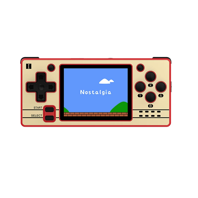 

New arrival 2.4 Inch IPS screen emulator console Open Source System Retro handheld game player, 2 colors