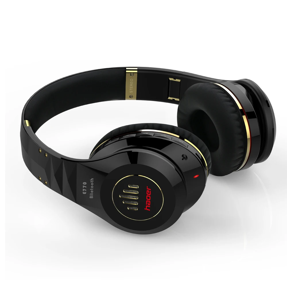 

New products 2021 headphone Bluetooth stereo headset metal headphone