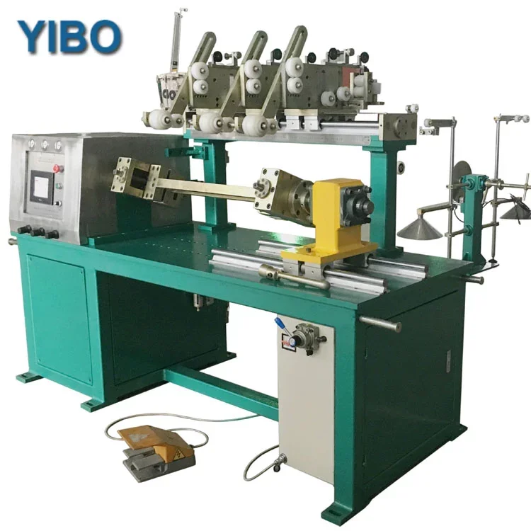 Automatic Wire Laying Coil Winding Machine For Power Transformer Servo Motor Driven Jiangxi Yibo 