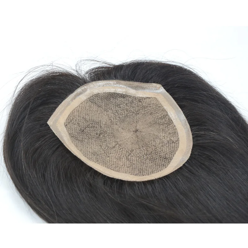

European quality silk base women hair toupees virgin human hair topper