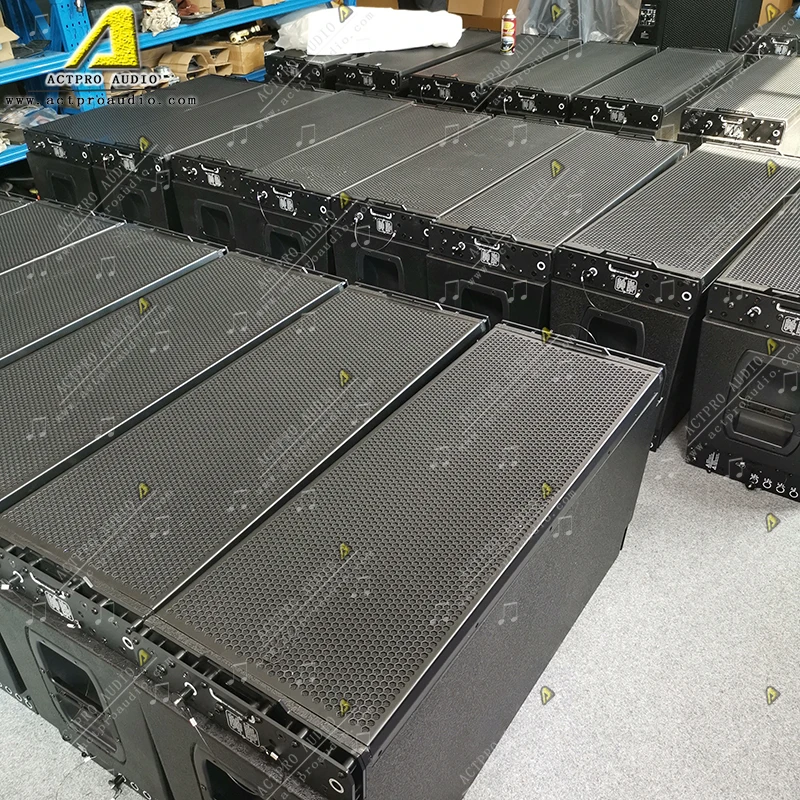 Three Way Ttl55 Used Line Array Speakers Ttl 55a Dual 12 Inch Active