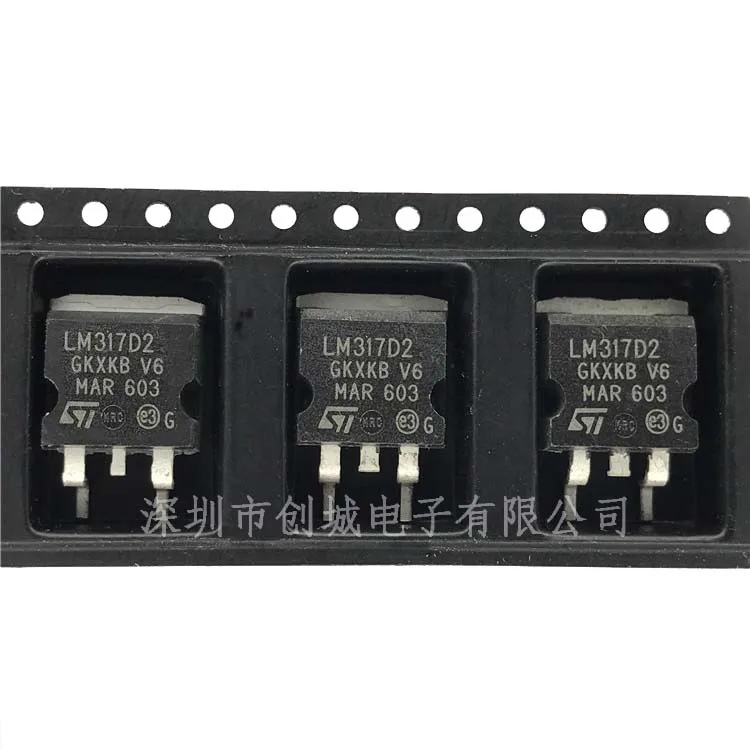 Lm317d2 Lm317d2t-tr Lm317 To-263 Smd 三端稳压器 1.5a 可调 - Buy Lm317d2 ...
