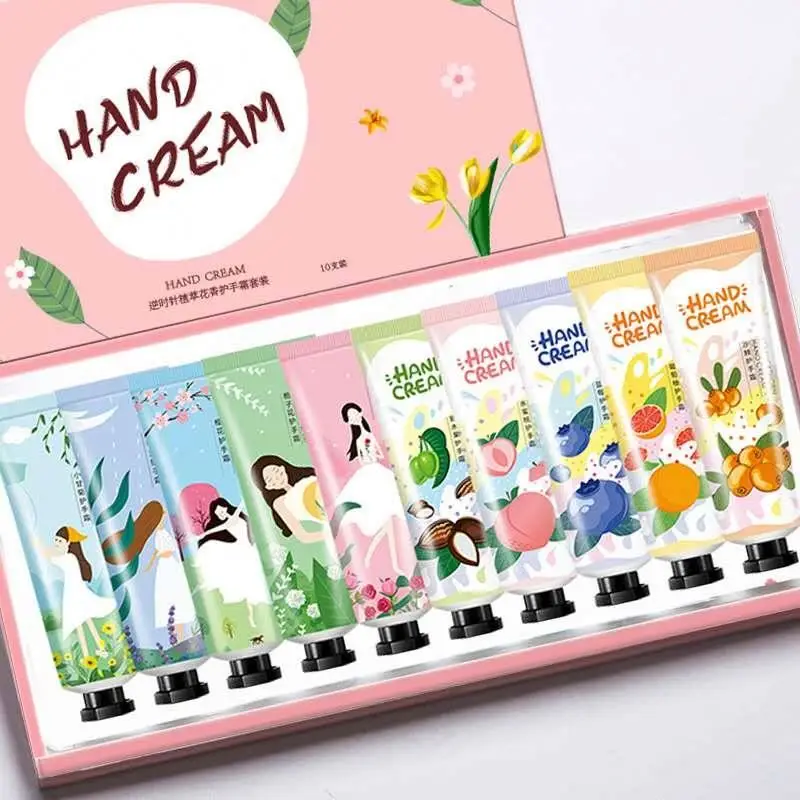 

Ready stock in China fruit flower fragrance hand cream