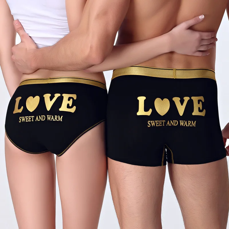 

Multi - color breathable underwear for lovers plus size underwear women's underwear Men's fedex Free shipping