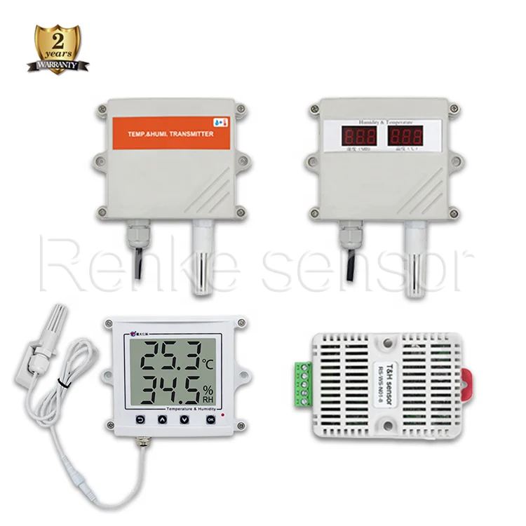 24v Dc Rs485 Analog Output Temperature And Humidity Probe Sensor Buy