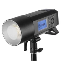 

AD400Pro All-in-One camera Flash Light Speedlite 2.4G Wireless X System Built-in Battery TTL Auto Flash GN72 1/8000s HSS