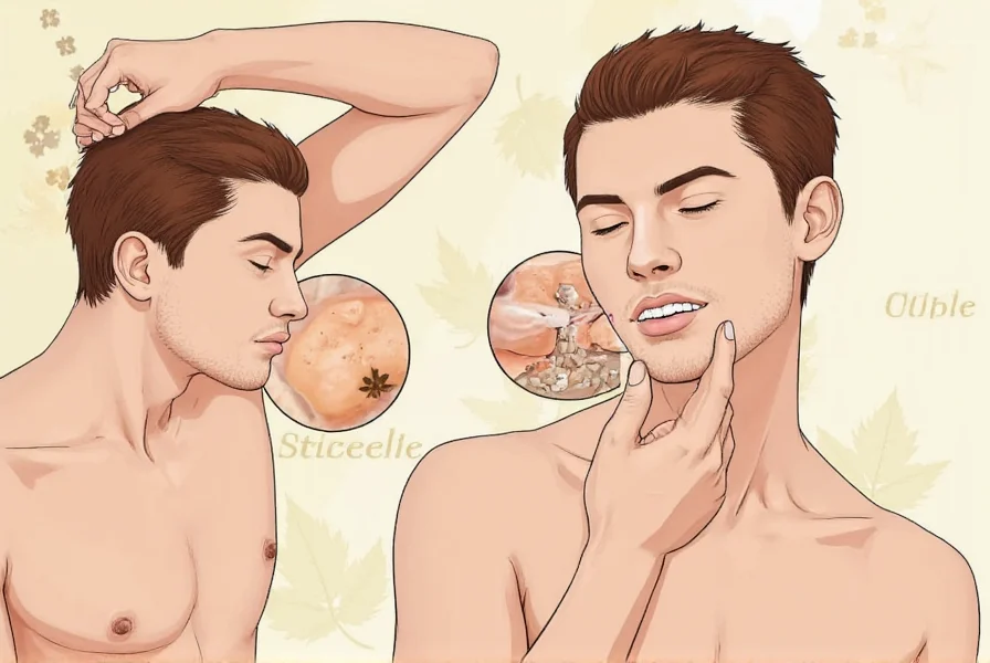 Comparison graphic showing proper versus improper clove oil application techniques for safe toothache relief