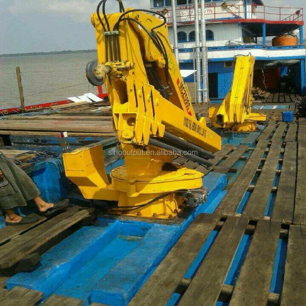 Marine Ship Hydraulic Crane 40ton 30ton 20ton 10ton 8ton 5 Ton 3 Ton