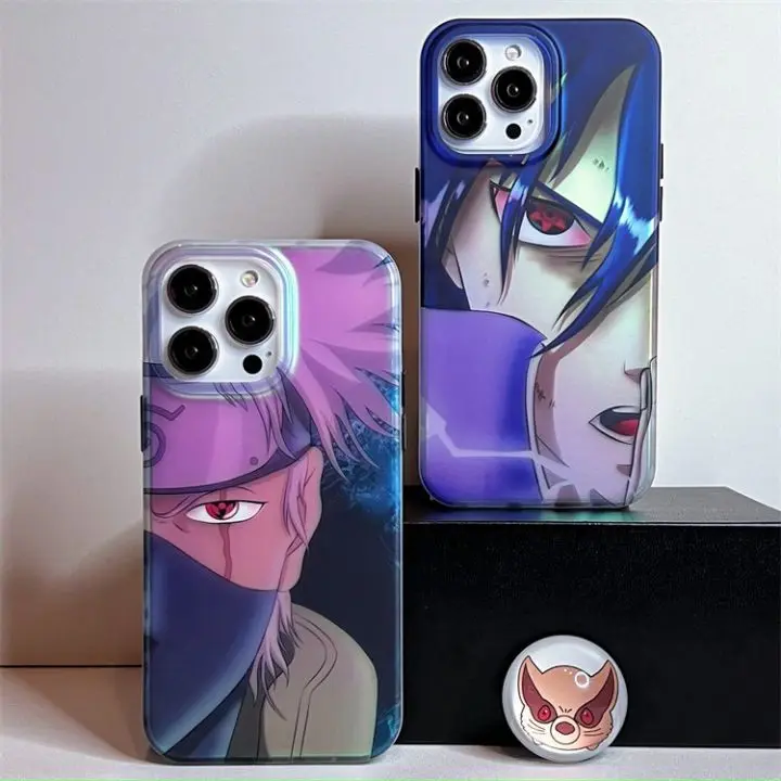 

Custom Laser Printed Newest Cartoon Design hard PC phone case Anime Narutos shell for iPhone 13 Pro max 14pro 12 11 cover