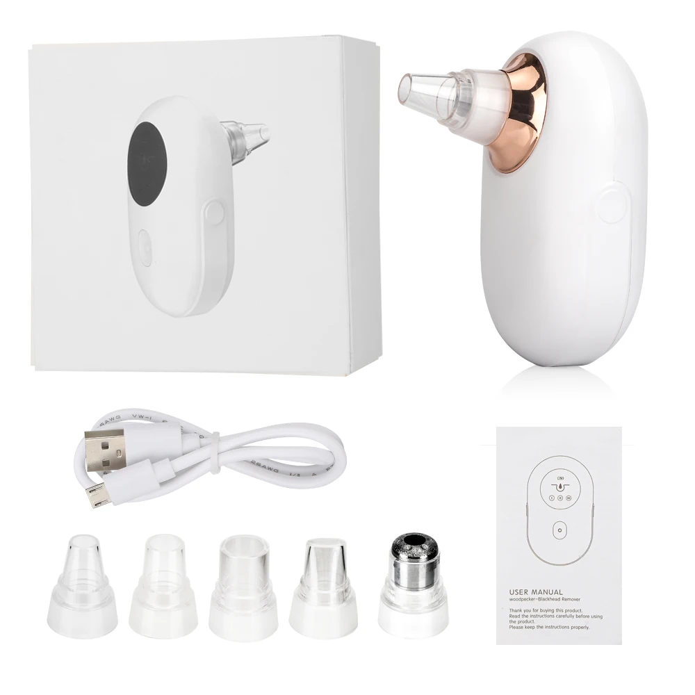 

2020 New USB mini black head pore vacuum blackhead remover from the nose