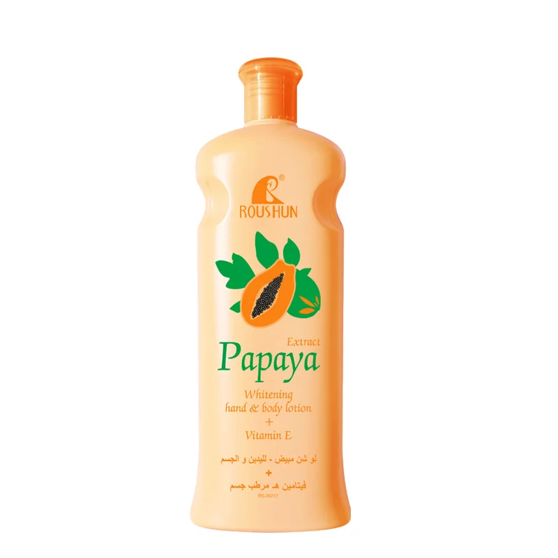 

ROUSHUN Whitening Papaya Skin Body Lotion Moisturizing Lotion care Deep lotion Facial and body